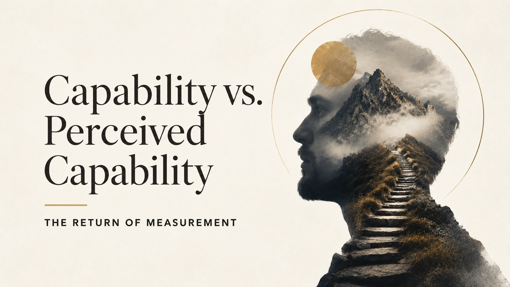 Abstract visualization of measurement, feedback, and perception