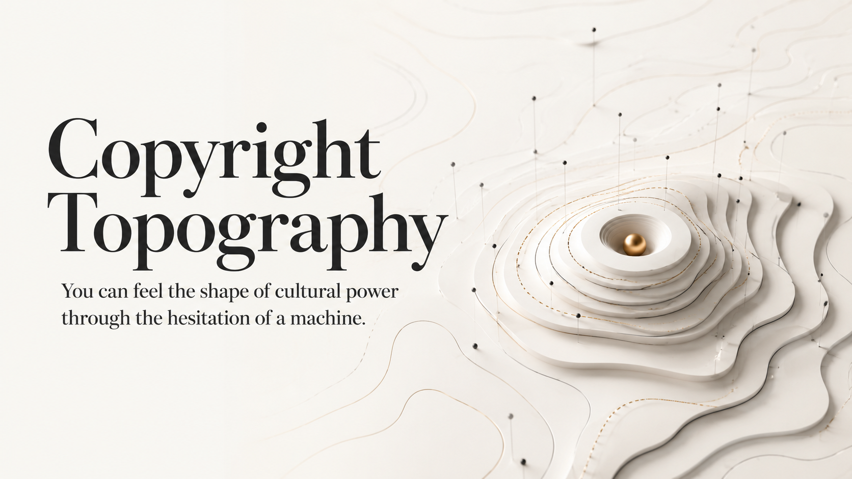 Abstract editorial illustration inspired by AI governance, invisible systems, and cultural gravity.