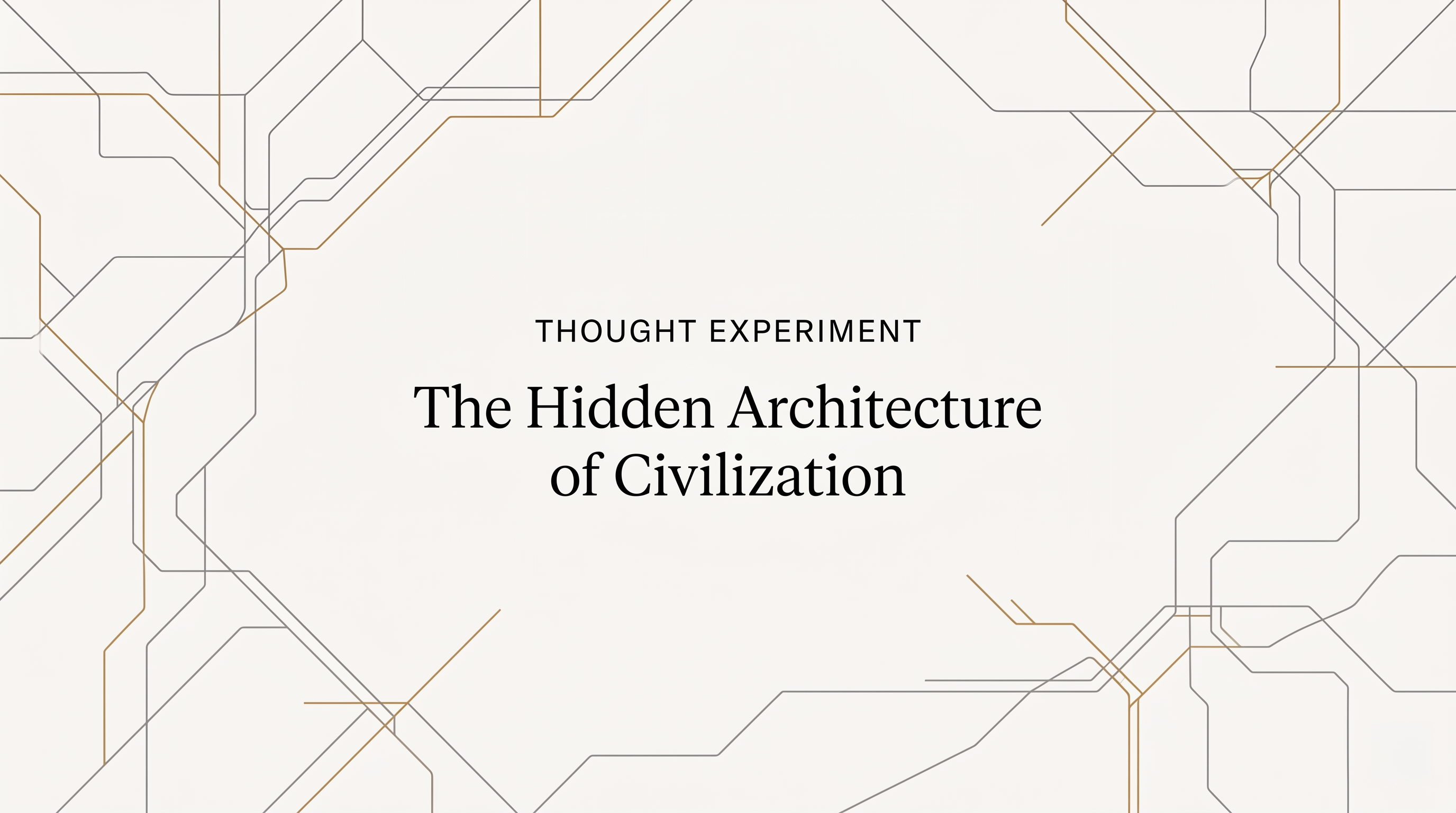 Abstract systems, networks, and civic structures emerging from a field of connected points